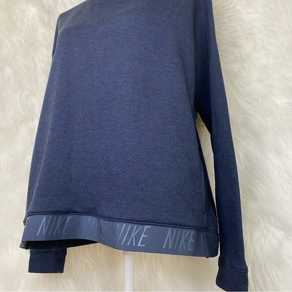 Nike Dri-fit Women's Pullover Cowl Turtleneck Training Sweatshirt Size L - Picture 6 of 10